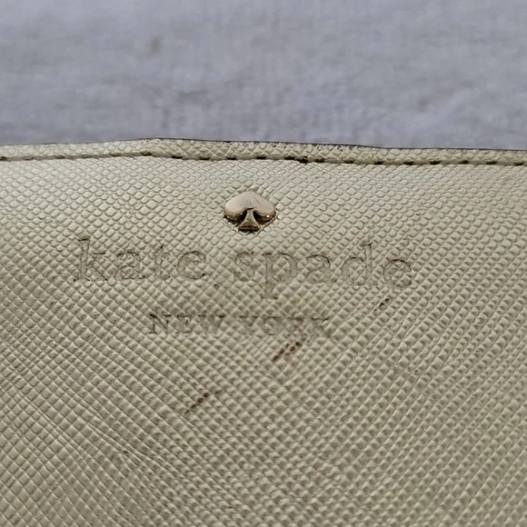 Kate Spade New York gold shimmer long wallet - Picture 2 of 16